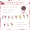 Wildflower Butterfly Party Decorations – 13 Pcs Pink Floral Banner Garland with Hanging Swirls for Birthday, Baby Shower & Garden Party Décor
